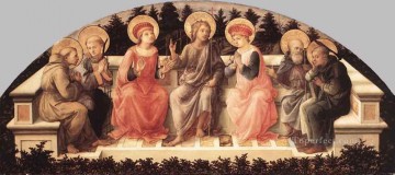  santos pintura - Siete Santos Renacimiento Filippo Lippi